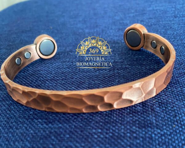 Brazalete de Cobre - Diseño Rustico 3