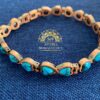Pulsera de Cobre - Modelo Turquesa